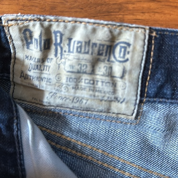 Vintage Polo Ralph Lauren Co. Dark Wash Jeans - Picture 3 of 6